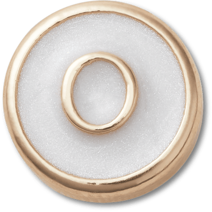 Tiny Pearlized Letter O - US 0729