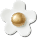 White Daisy with Gold Center - US 9341