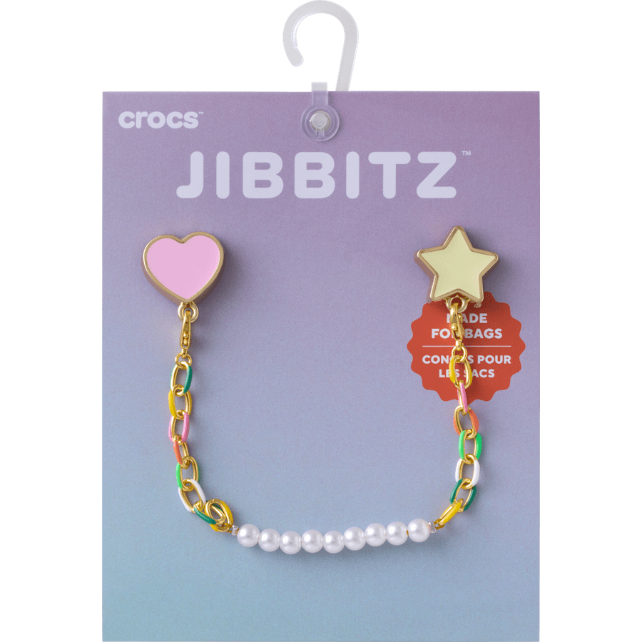 Pearl and Rainbow Bag Chain - US 4666