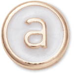 Tiny Pearlized Letter A - US 3025