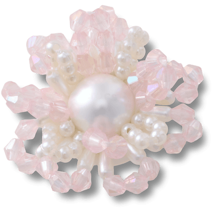 Beaded Pearl Flower - US 5229