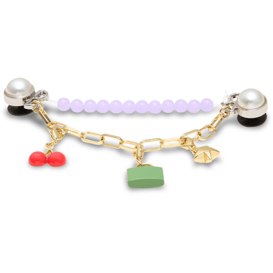 Purple Meta Charm Chain - US 3771