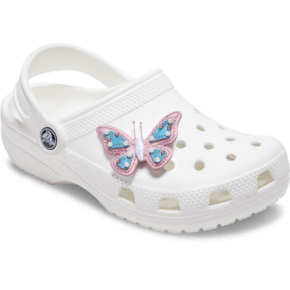 Faux Leather Pink Butterfly - US 4283