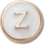 Tiny Pearlized Letter Z - US 5036