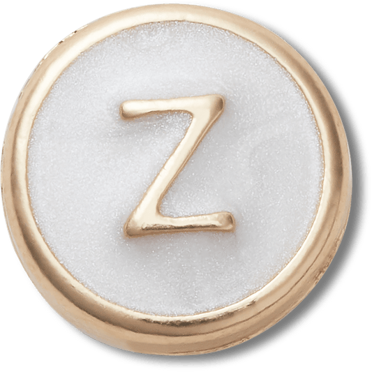 Tiny Pearlized Letter Z - US 5036