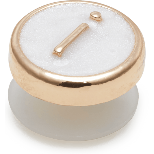 Tiny Pearlized Letter I - US 2481