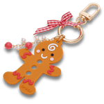 Gingerbread Man Bag Charm - US 8440