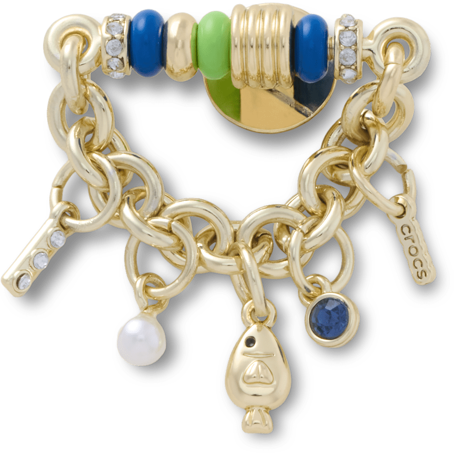 Bead and Fish Chain Loop - US 4222