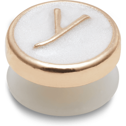 Tiny Pearlized Letter Y - US 5767