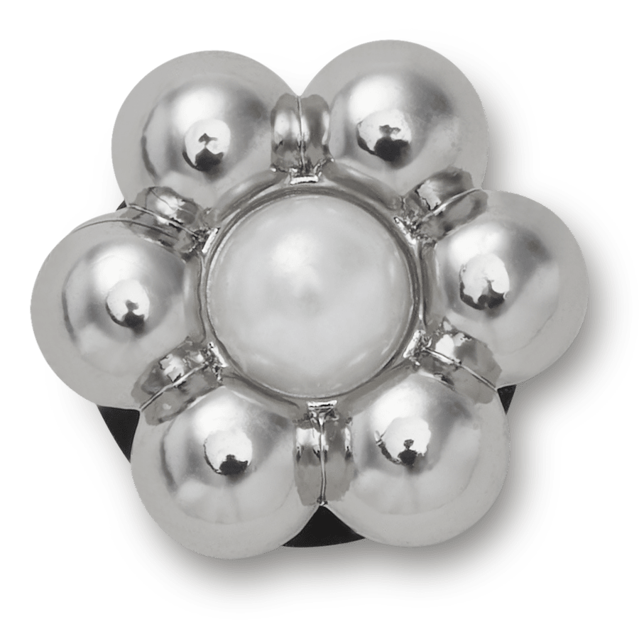 Silver and Pearl Tiny Floral - US 9388
