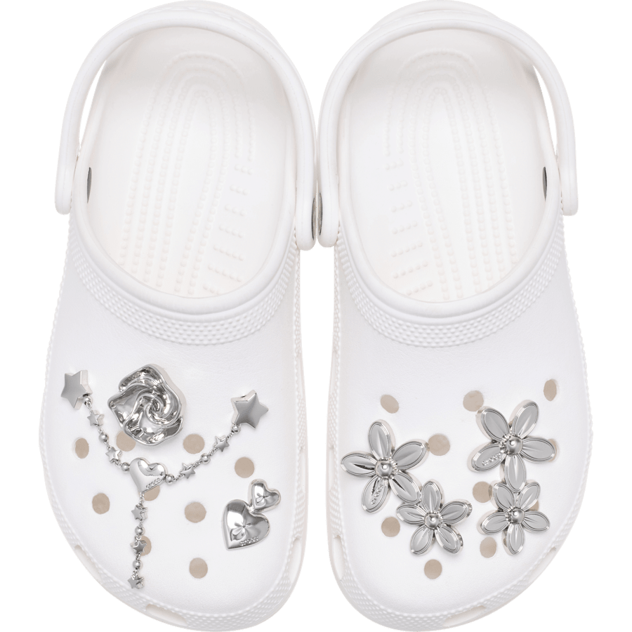 Silver Meta Floral 5 Pack - US 2652