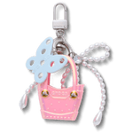 Pink Mini Micro Tote Bag Charm - US 2251