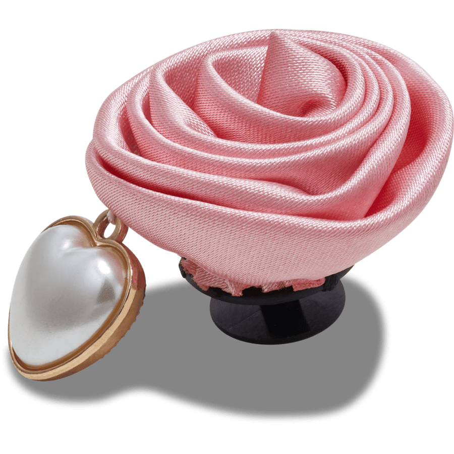 Pink Rose with Pearl Drop - US 0401