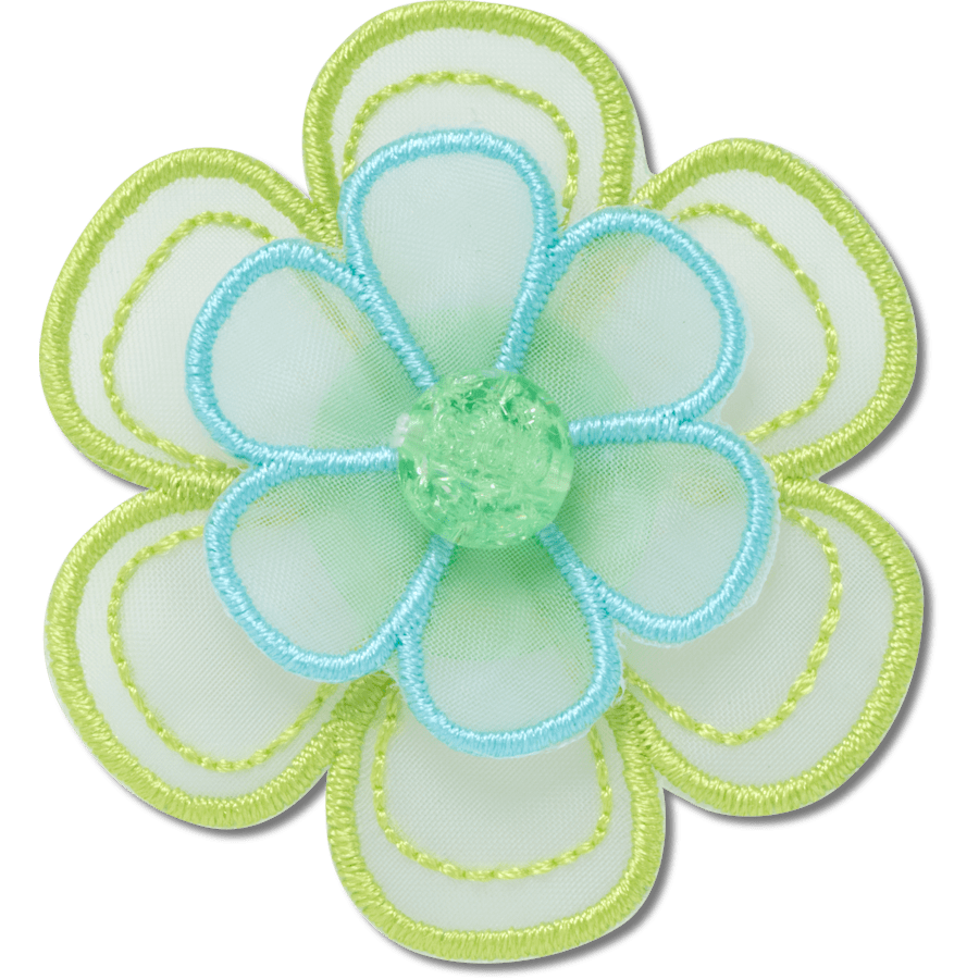 Green Mesh Flower - US 8973