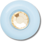 Blue and Green Acrylic Gem - US 1064