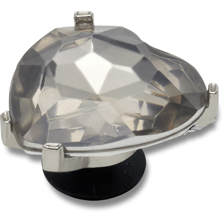 Charcoal Heart Gem - US 3849