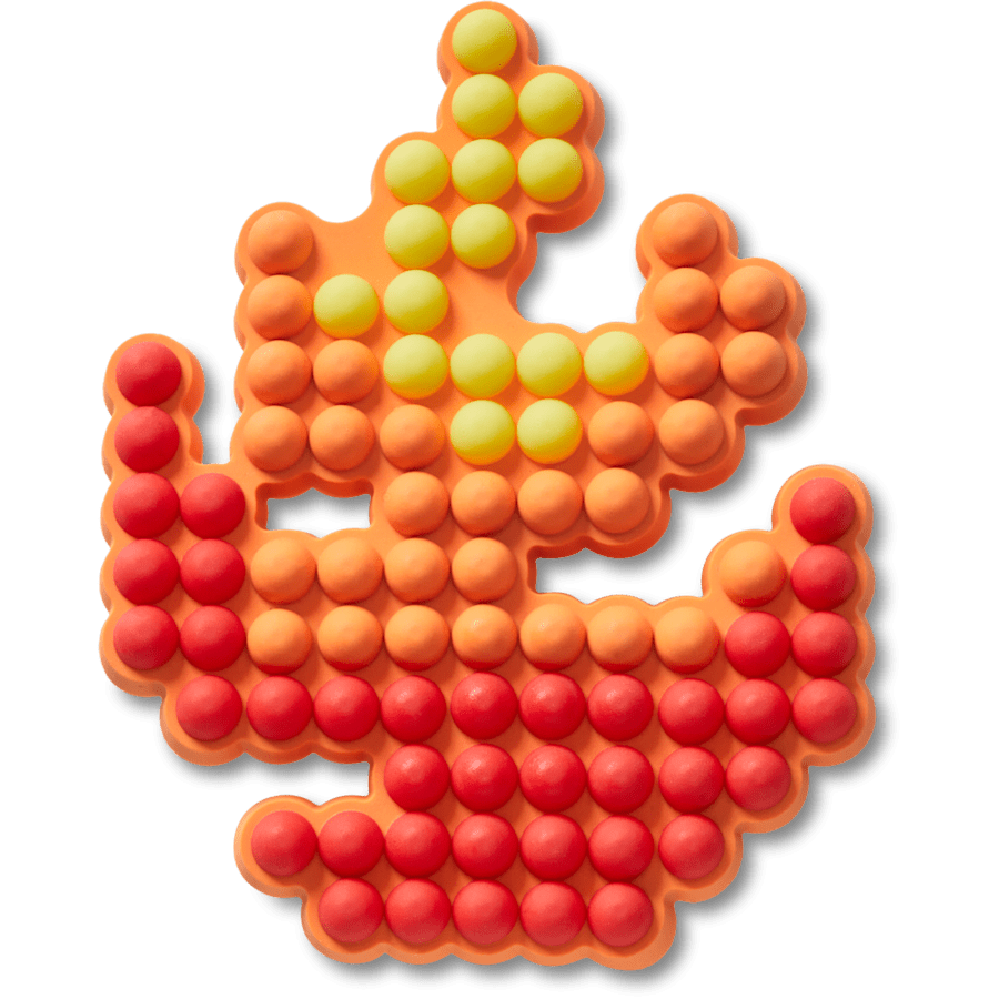 Beaded Flame - US 3530