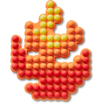 Beaded Flame - US 3530