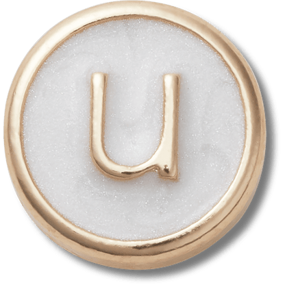 Tiny Pearlized Letter U - US 2313
