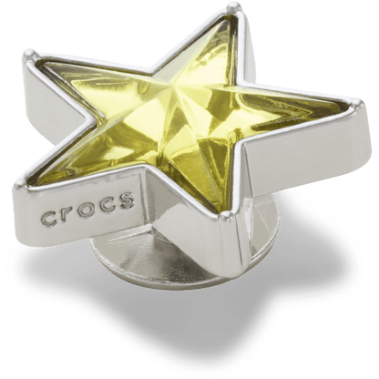 Silver and Green SMT Gem Star - US 6845
