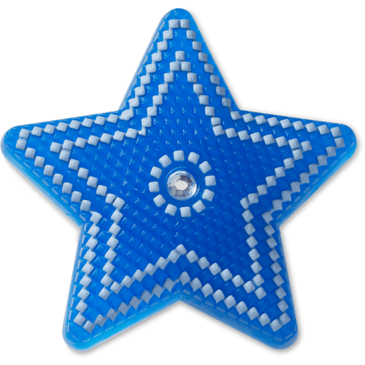 Lights Up Blue Star With Gem - US 3562