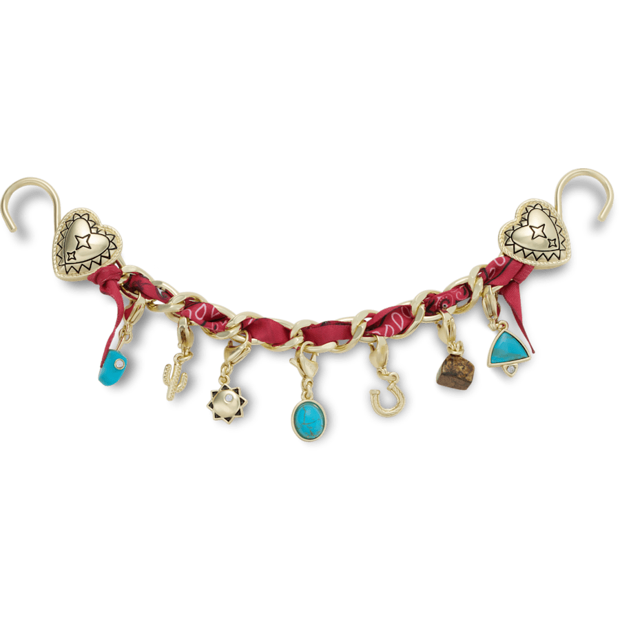 Gold Bandana Rivet Chain - US 9270