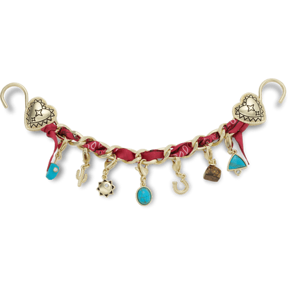 Gold Bandana Rivet Chain - US 9270