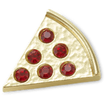 Gold Pizza Slice - US 3197