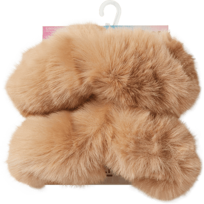 Faux Fur Back Strap Scrunchie Btc - US 1564
