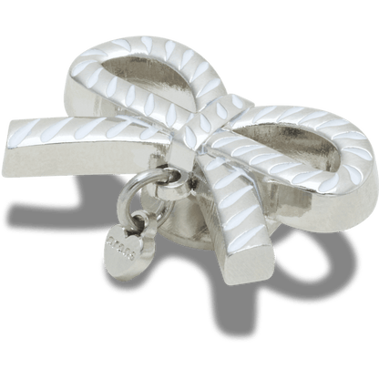 White and Gold Bow SMT Gem - US 7078