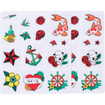 Traditional Art Shoe Tattoos - US 2341