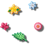 Tropical Flower Bunch 5 Pack - US 2911