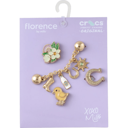 Florence By Mills Crocs 5 Pack Jibbitz - US 1382