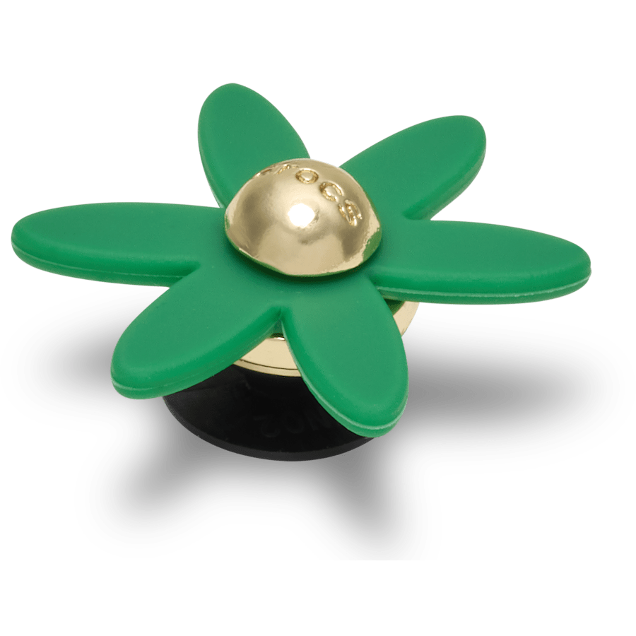 Retro Green Spinner Flower - US 6615