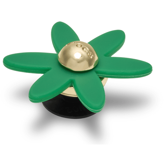 Retro Green Spinner Flower - US 6615