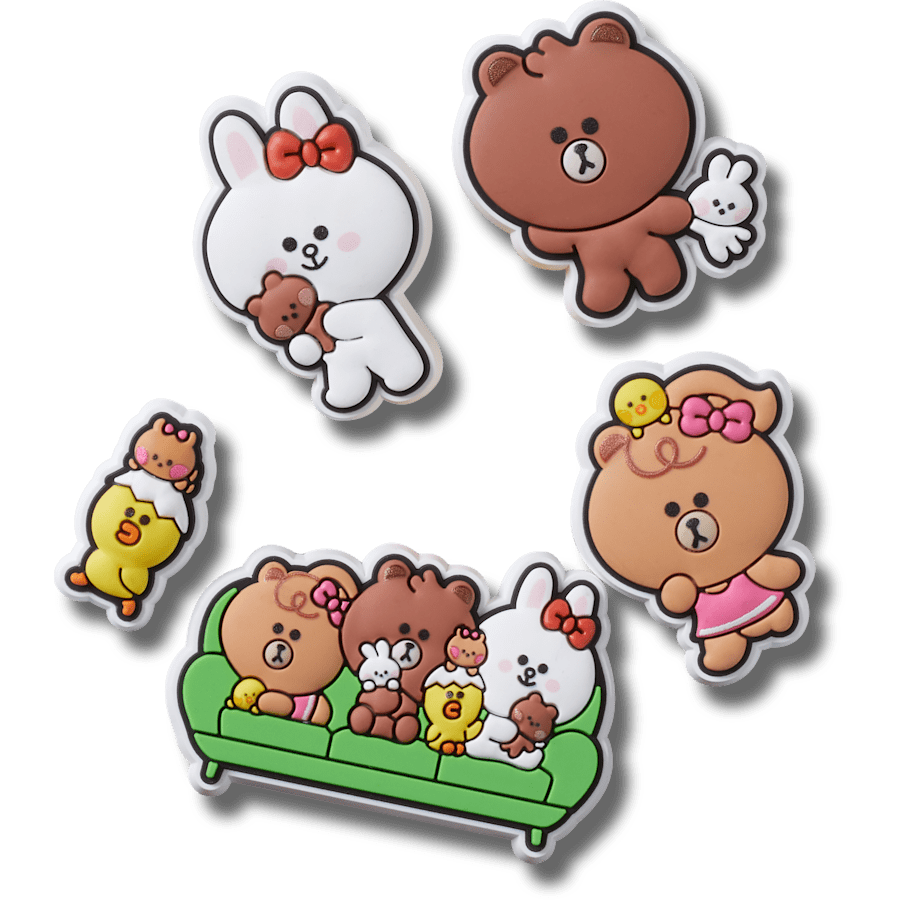 LINE FRIENDS 5 Pack - US 3857