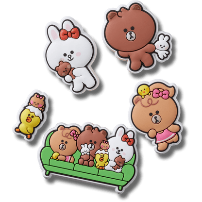 LINE FRIENDS 5 Pack - US 3857