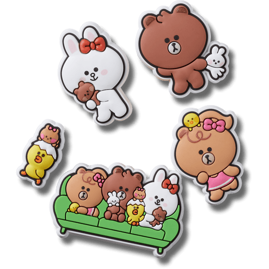 LINE FRIENDS 5 Pack - US 3857