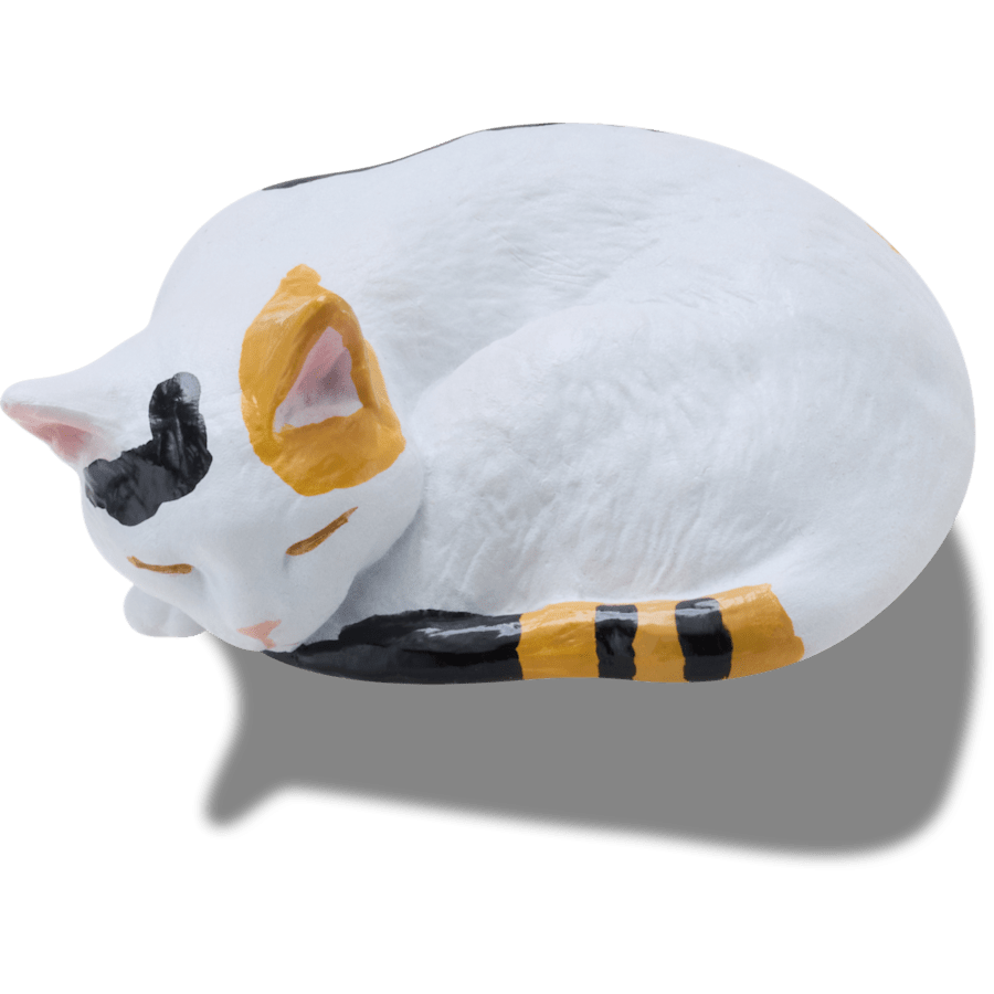 3D Sleepy Cat - US 7933
