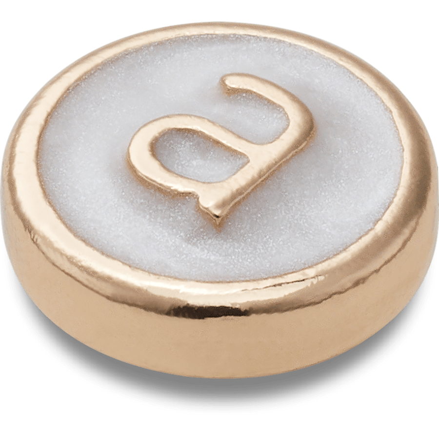 Tiny Pearlized Letter A - US 3025