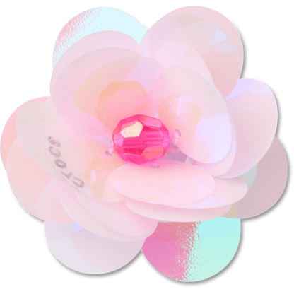 Sequin Pink Flower - US 4176