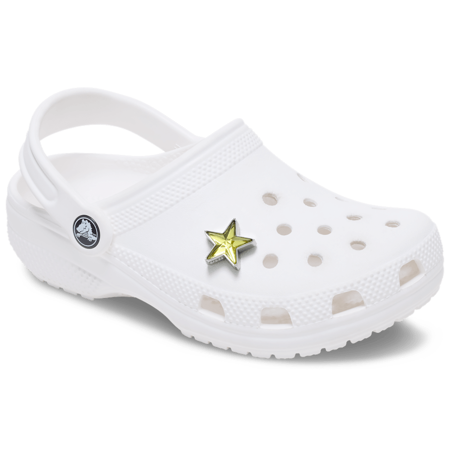 Silver and Green SMT Gem Star - US 6845