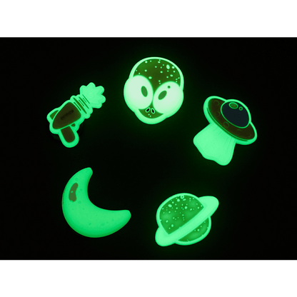 Glow In The Dark Space 5 Pack - US 2178